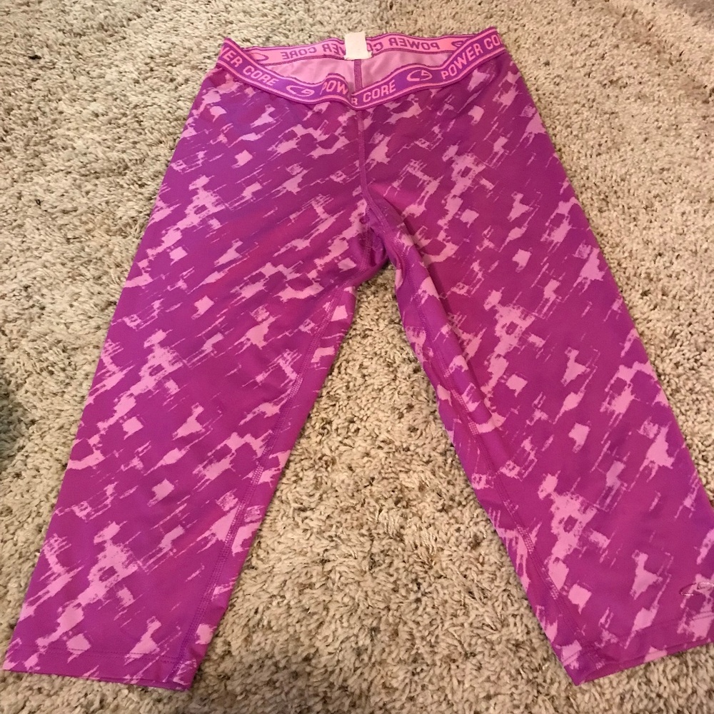 Champion Base Layer Capri Athletic Active Pants